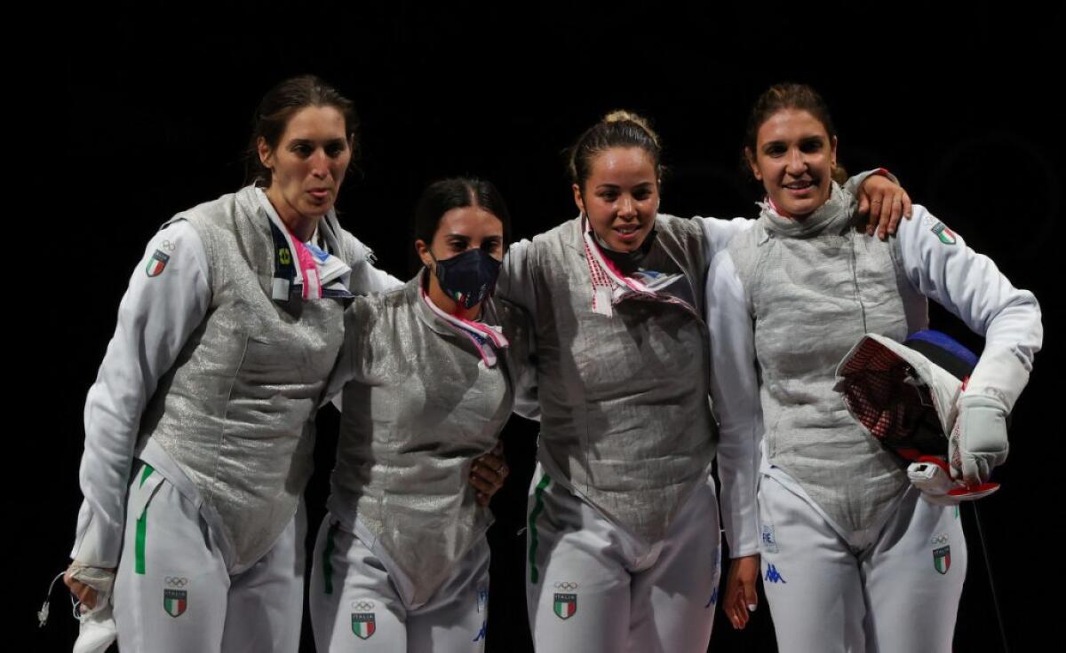 Bronzo per le azzurre nel fioretto femminile a squadre - 