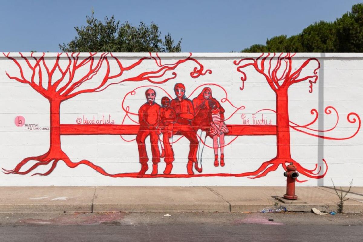 Palermo, street art per sensibilizzare su anemia falciforme e talassemia - 