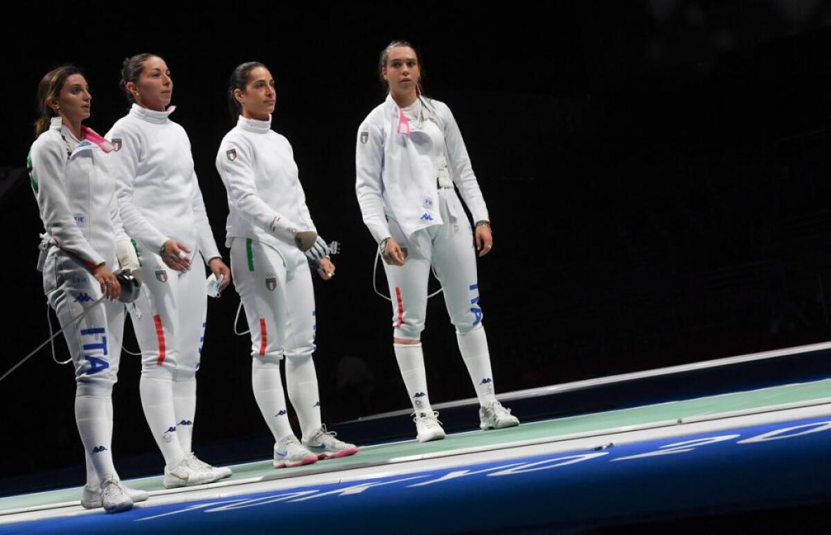 Bronzo per l’Italscherma nella spada a squadre donne - 