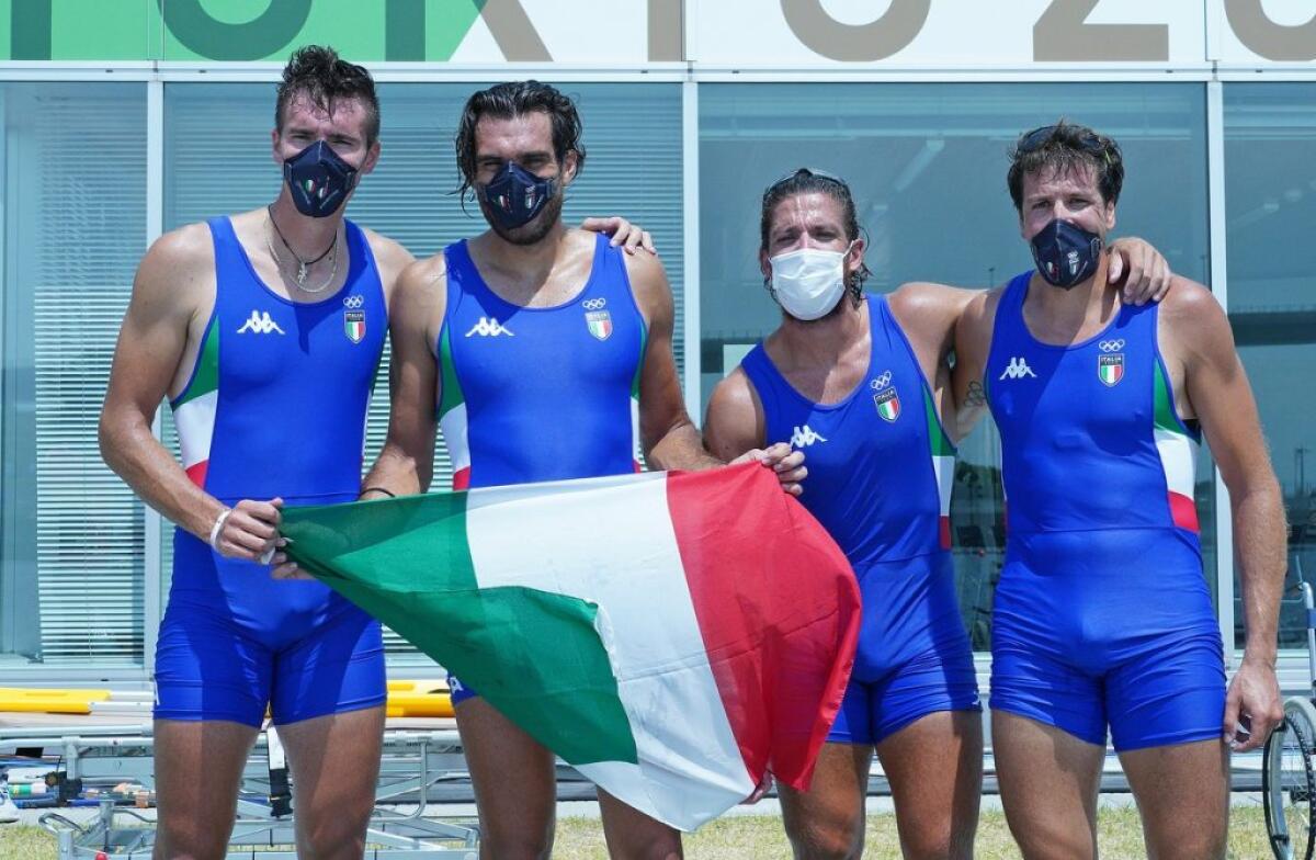 Canottaggio, Italia bronzo olimpico nel 4 senza - 