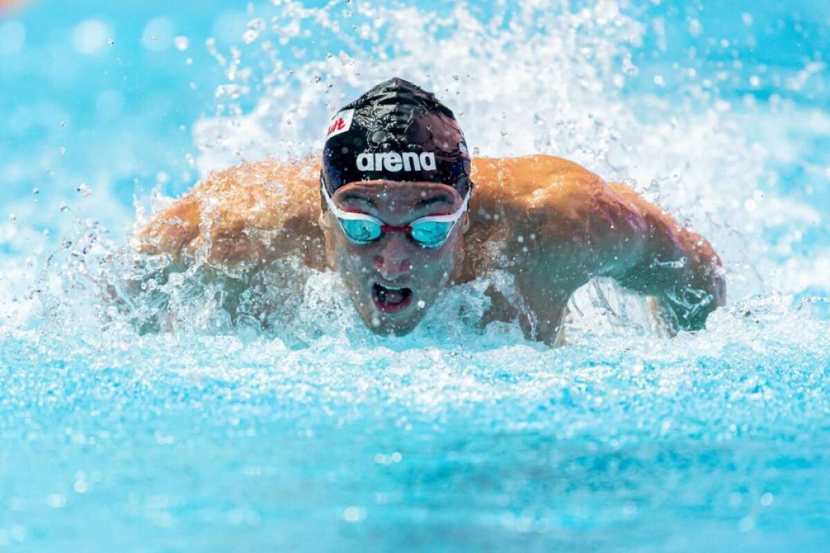 Federico Burdisso vince il bronzo nei 200 farfalla - 