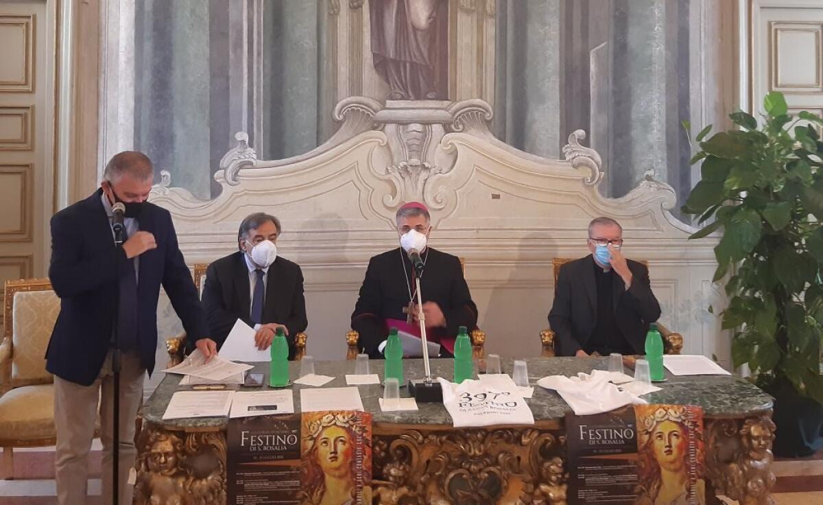 Palermo, presentato il 397° Festino di Santa Rosalia - 