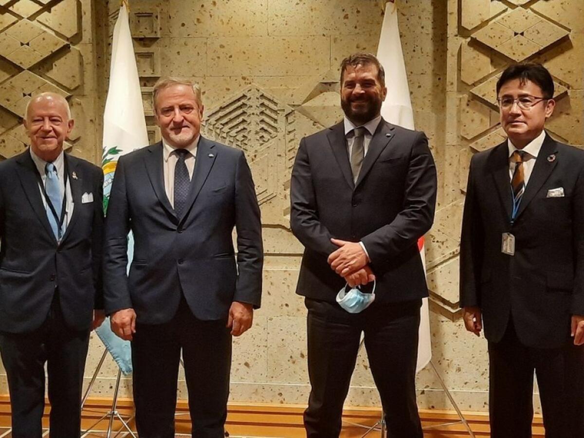 Capitani Reggenti e Segretario di Stato di San Marino a Tokyo -