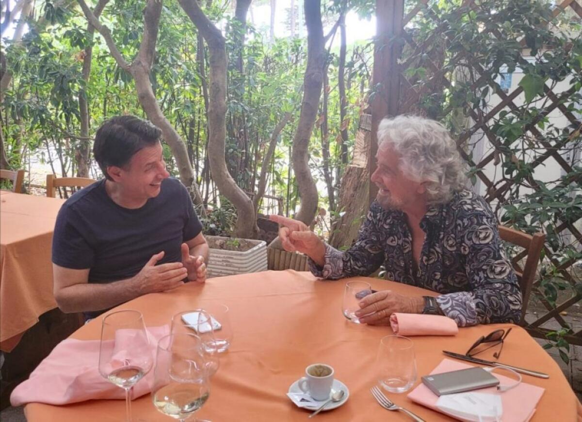 M5S, Grillo incontra Conte “E ora pensiamo al 2050” - 