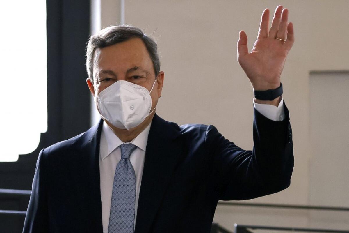 Draghi esalta gli Azzurri “Ci avete messo al centro dell’Europa” - 