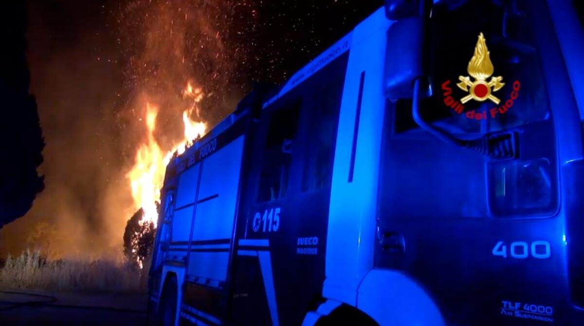 Incendi, notte di fuoco in Sicilia: dalle Madonie a Monreale - 