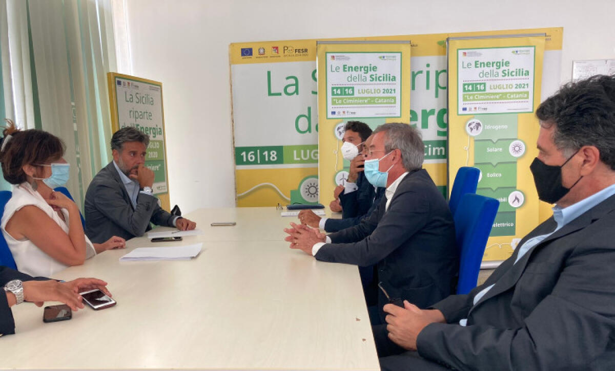 "Centro idrogeno con Eni", Greco-Baglieri: "Su ex Ciliegino e campagne serve interesse" - Greco e il gruppo Udc hanno incontrato Baglieri (imagini 