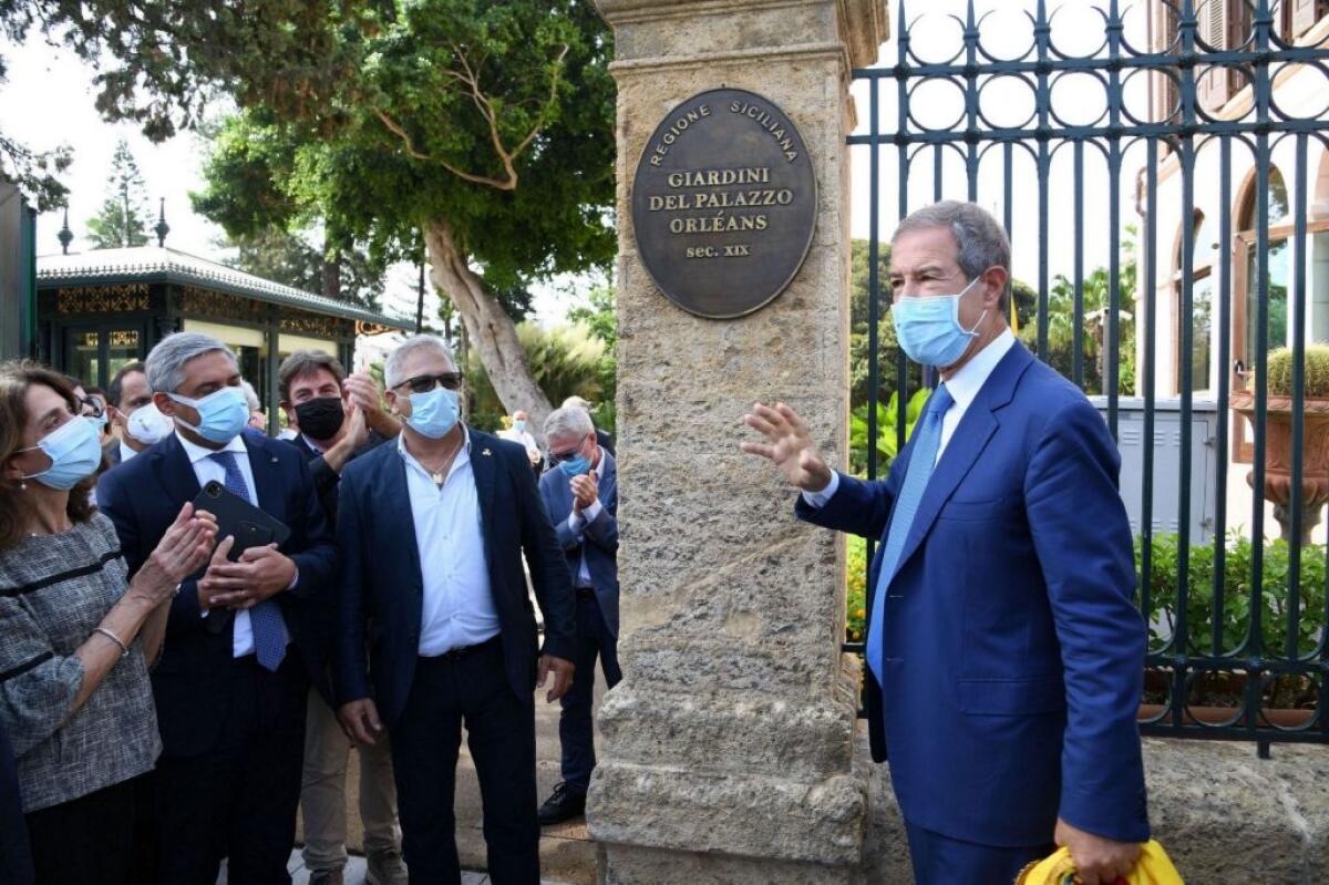 Palermo, riaperti dopo quattro anni i Giardini del Palazzo Orleans -