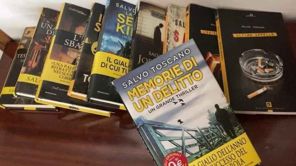 Salvo Toscano presenta oggi a Bosco Littorio “Memorie di un delitto” - 