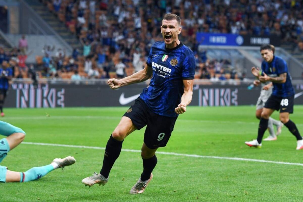 Poker dell’Inter al Genoa, bene Calhanoglu e Dzeko - 