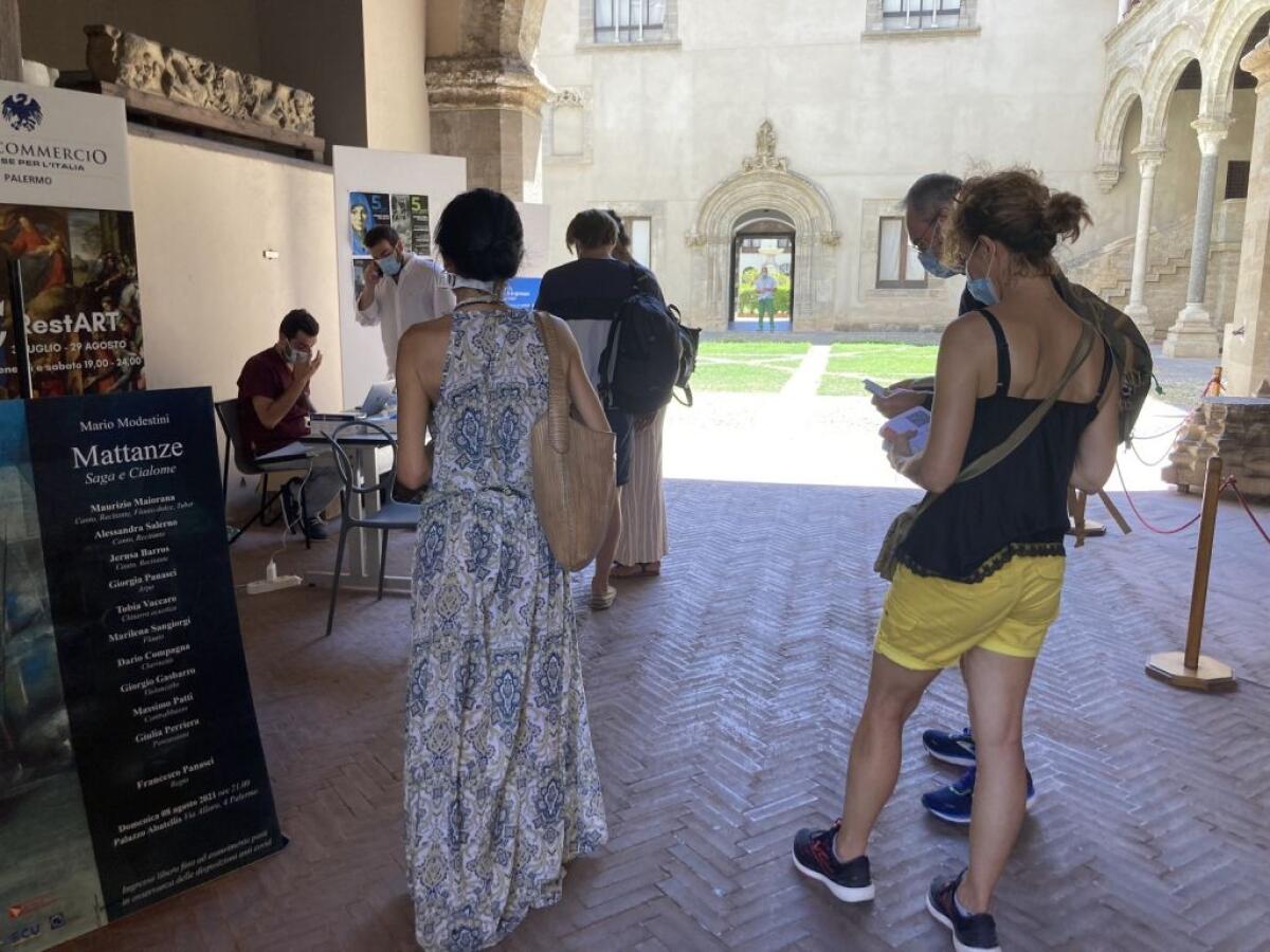 Covid, in Sicilia tamponi gratis all’ingresso di parchi e musei - 