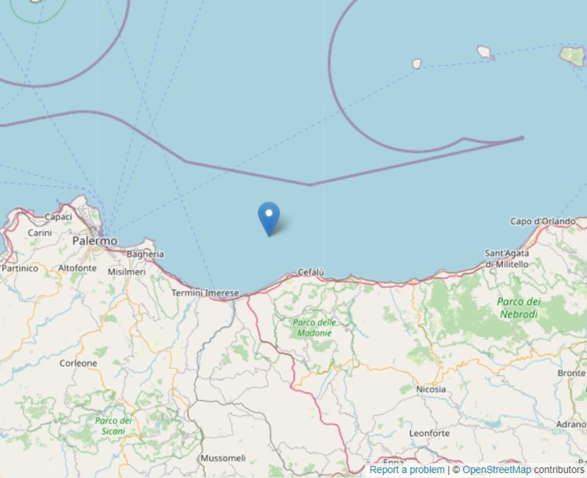 Forte scossa di terremoto avvertita nel Palermitano - 