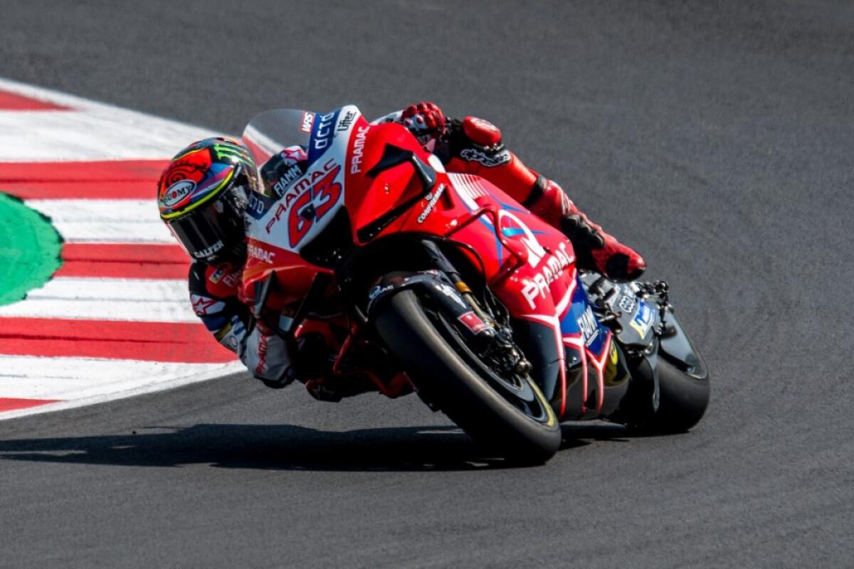 Martin in pole davanti a Bagnaia nel Gp di Stiria - 