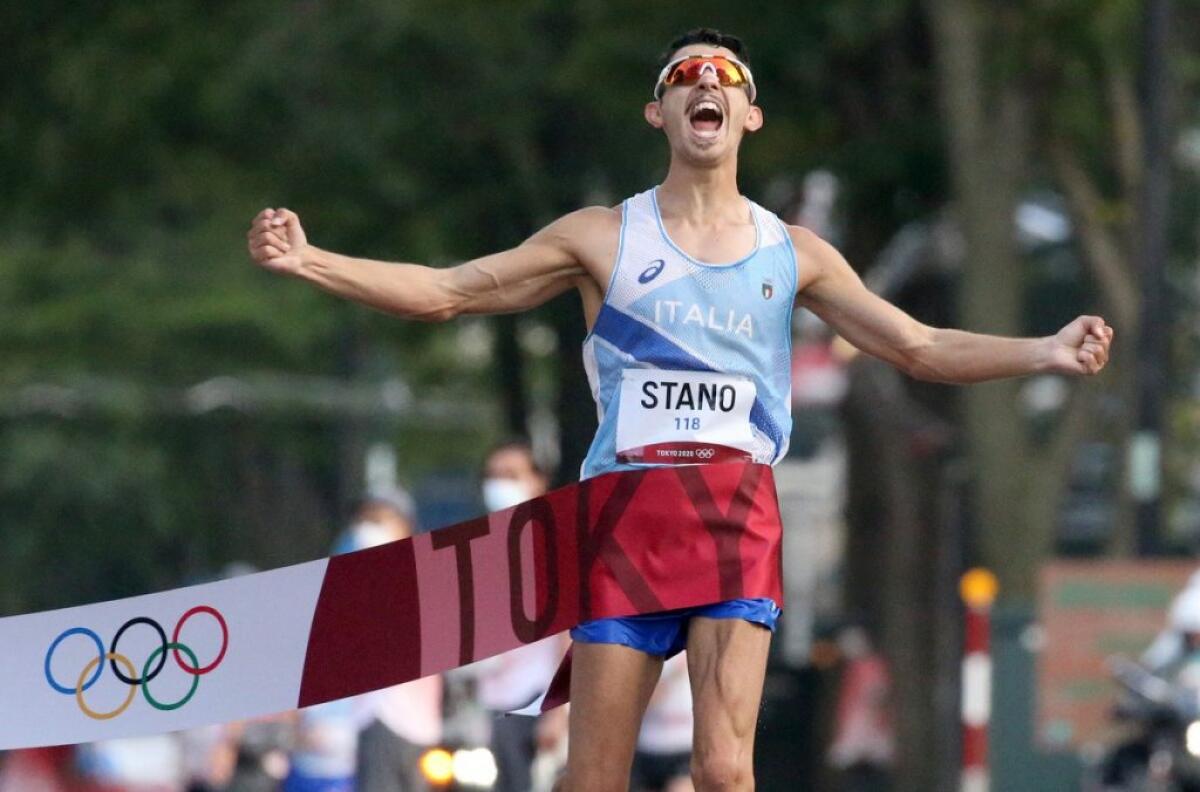 Oro Italia con Massimo Stano nella 20 km di marcia - 