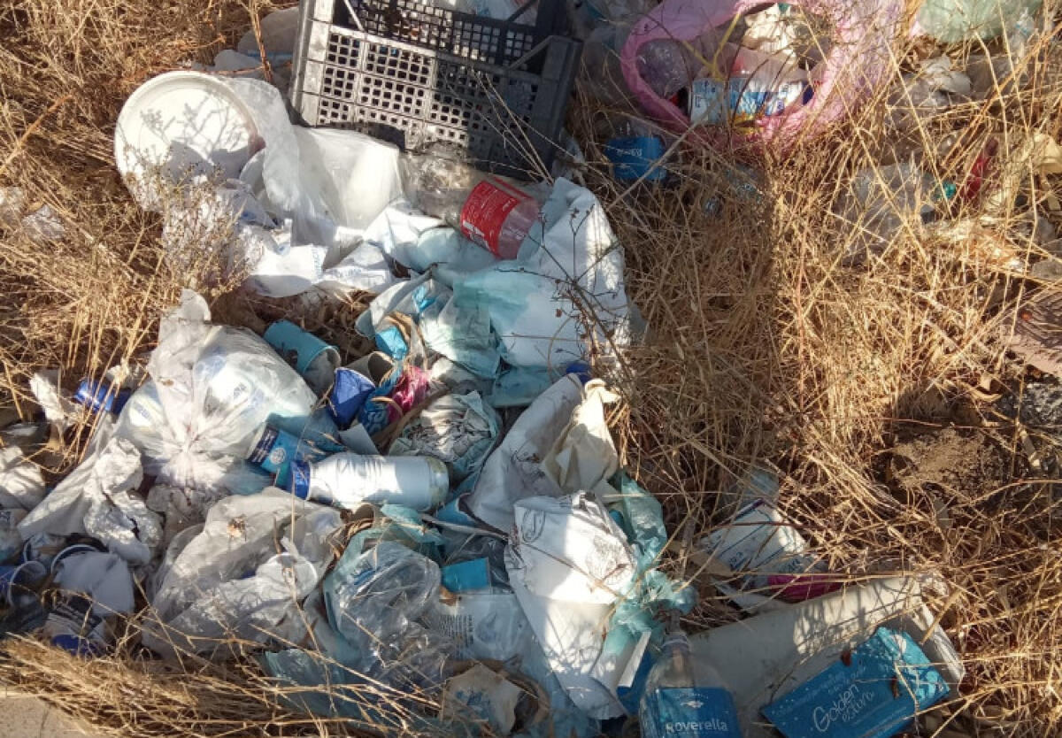 Rifiuti e manutenzioni assenti, emergenza a Giardinelli: "Villetta diventata discarica" - Rifiuti ovunque nel giardino adiacente la stazione ferroviaria