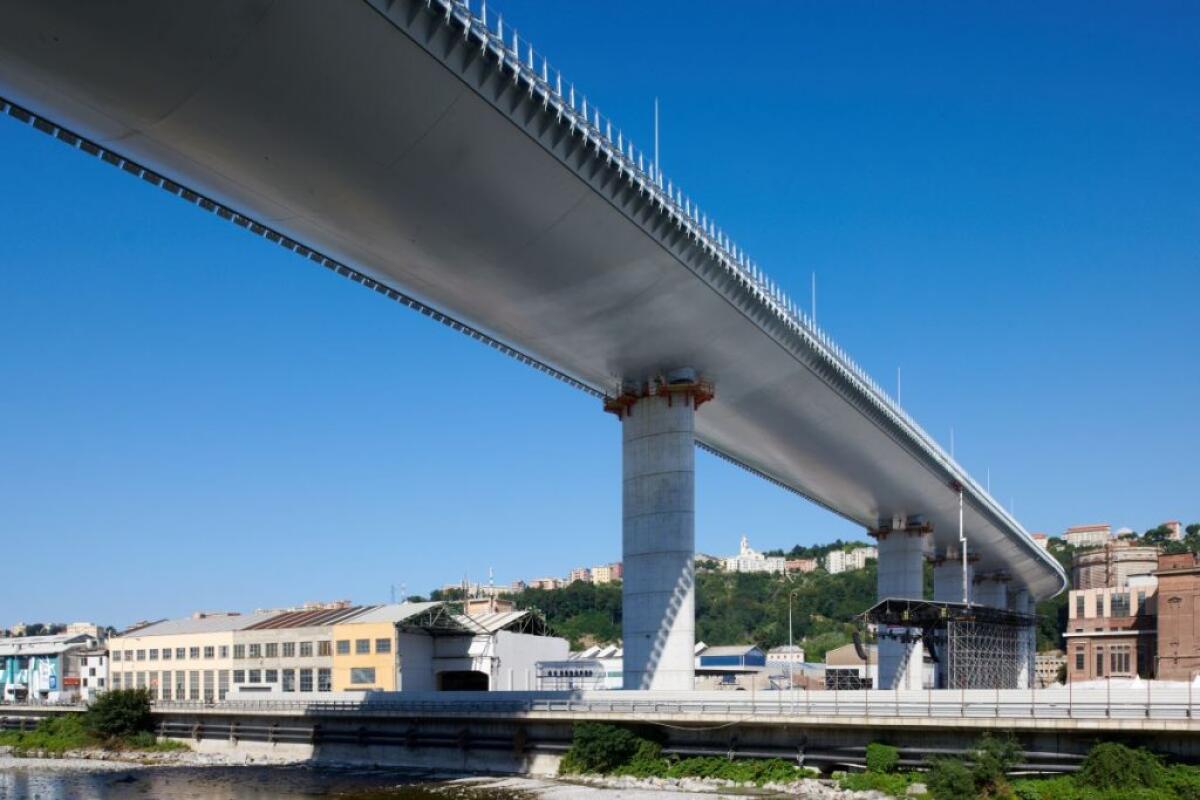 Un anno fa il nuovo Ponte San Giorgio, Genova un modello da replicare -