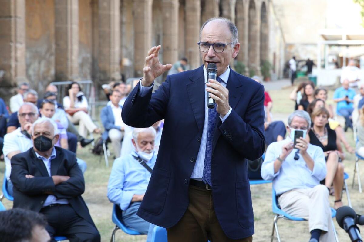 Letta “Draghi ha mentalità europea non ha approccio ideologico” - 