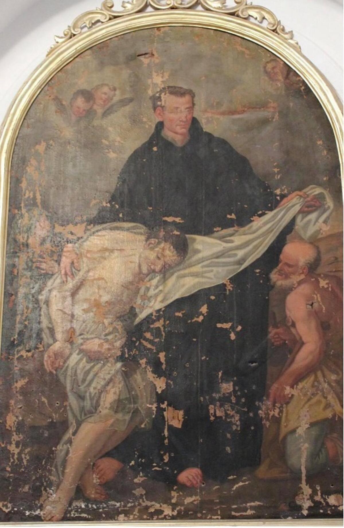 Presentazione della tela restaurata di San Giovanni Di Dio - 