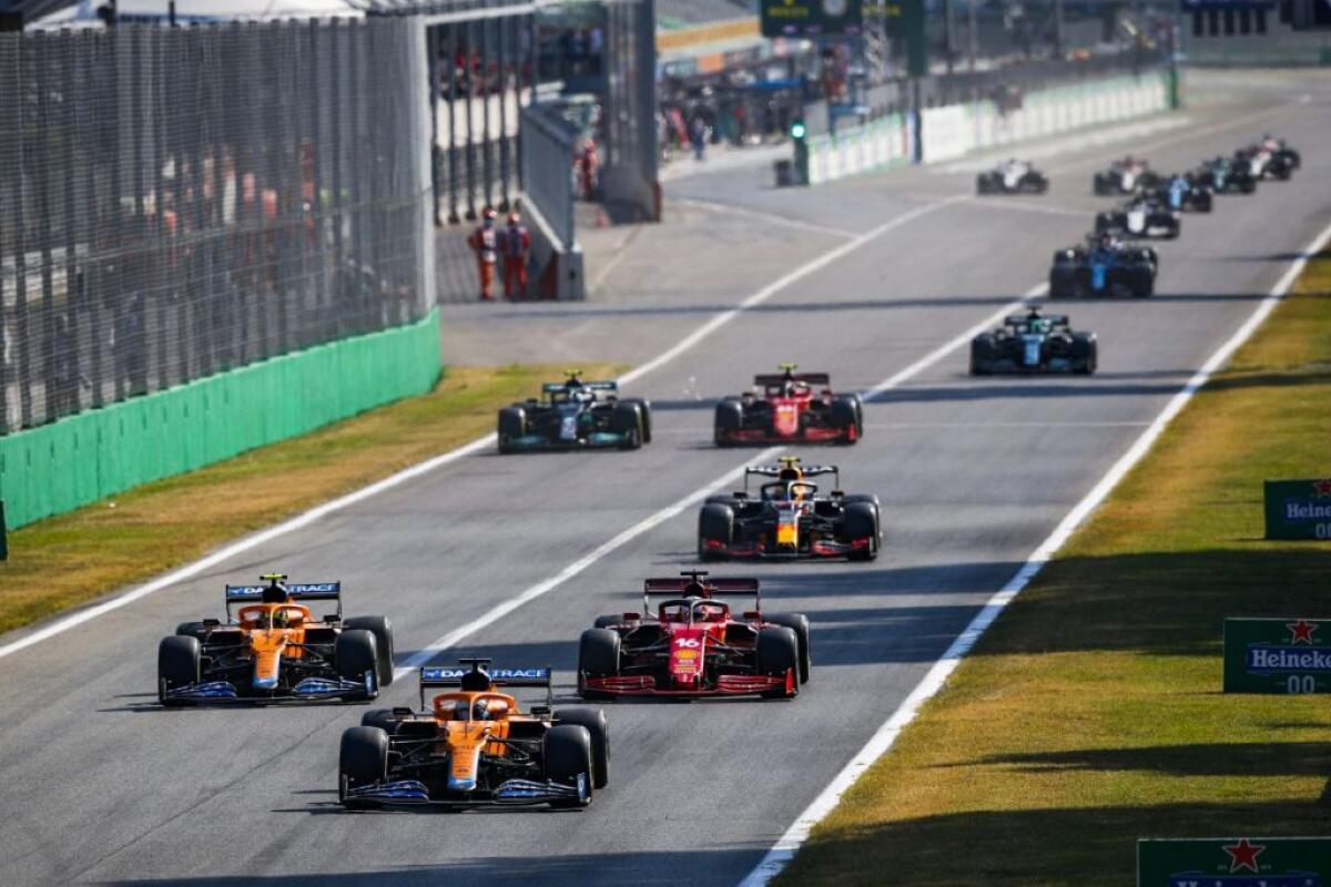 Ricciardo vince a Monza, 4^ Leclerc, fuori Hamilton e Verstappen - 