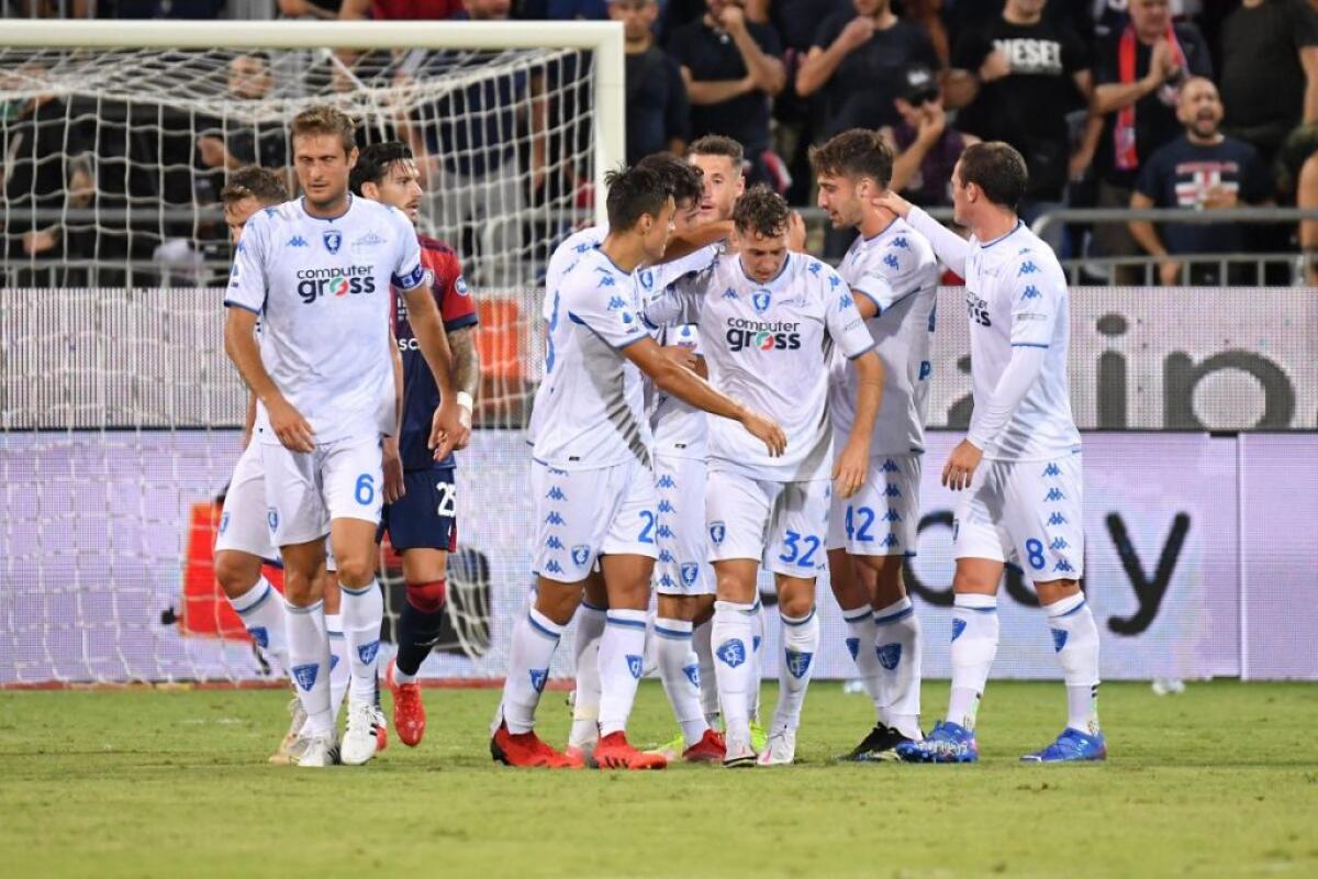 Colpo Empoli, il Cagliari cede 2-0 in casa - 