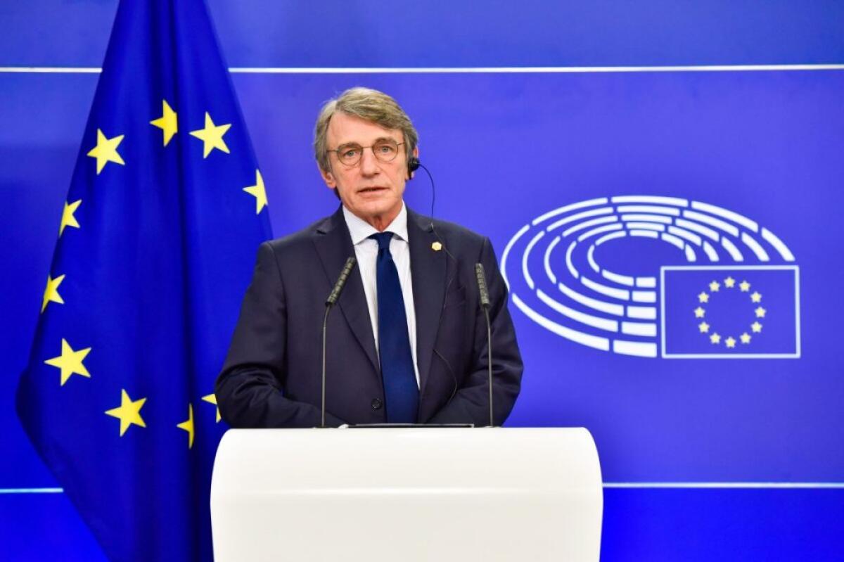 Sassoli “Rafforzare la centralità del Parlamento Europeo” - 