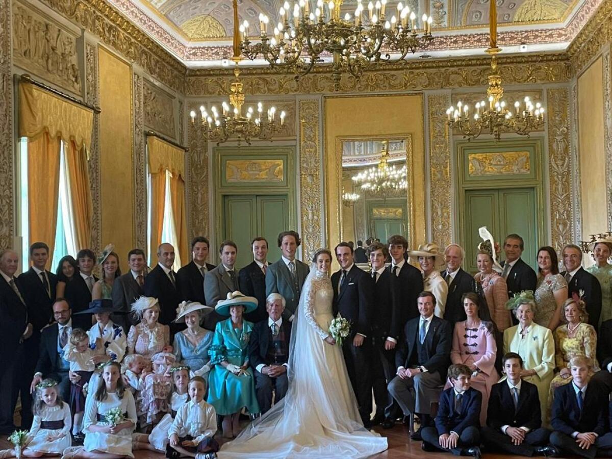 Nozze reali a Palermo, Don Jaime di Borbone sposa Lady Charlotte Diana - 