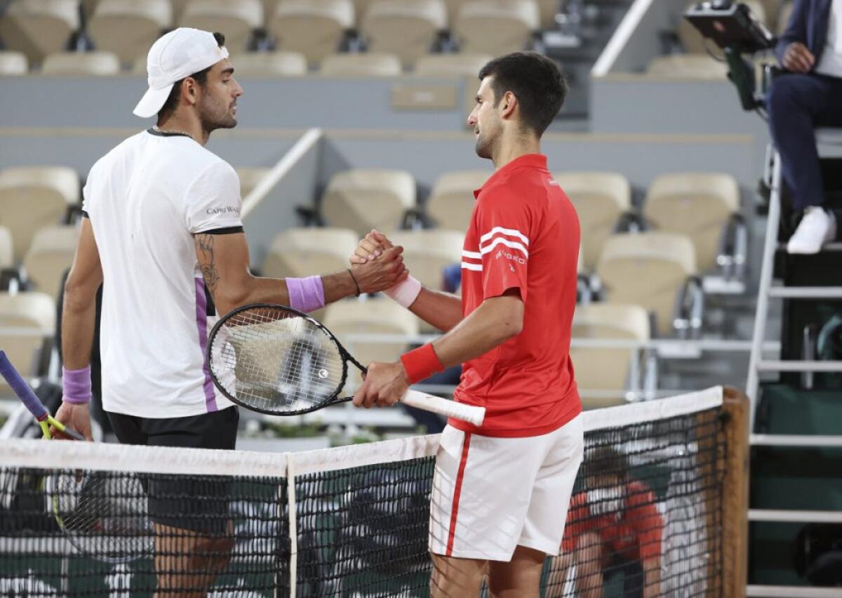 Berrettini sbatte contro Djokovic e saluta gli Us Open - 