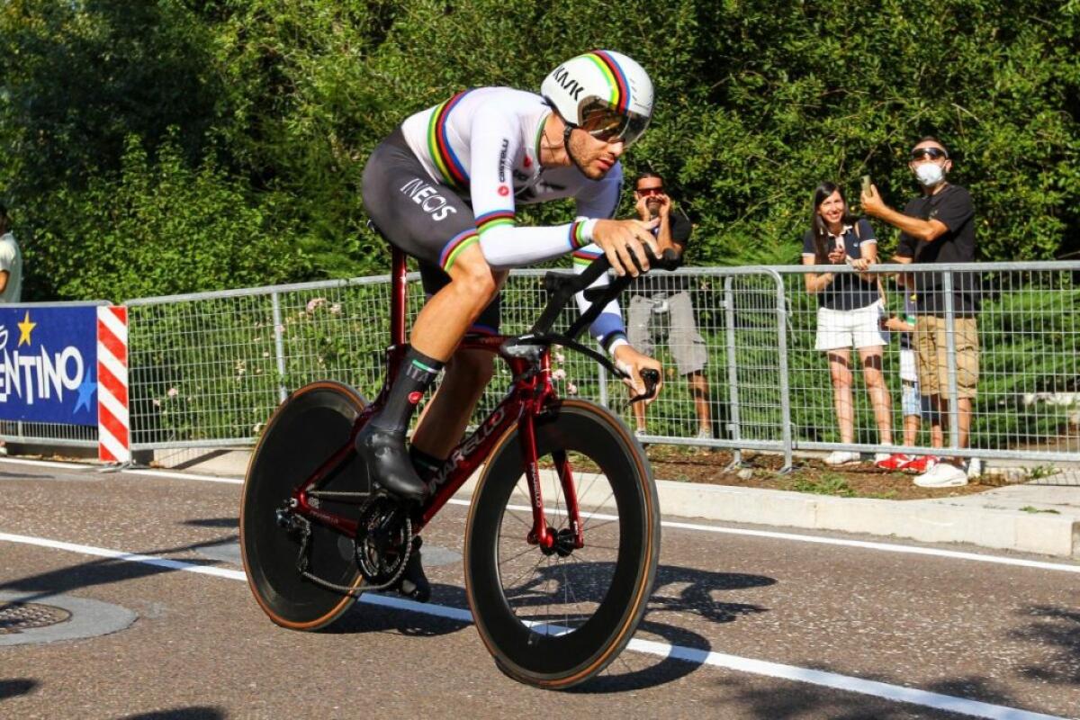 Ganna si conferma campione del mondo a cronometro - 