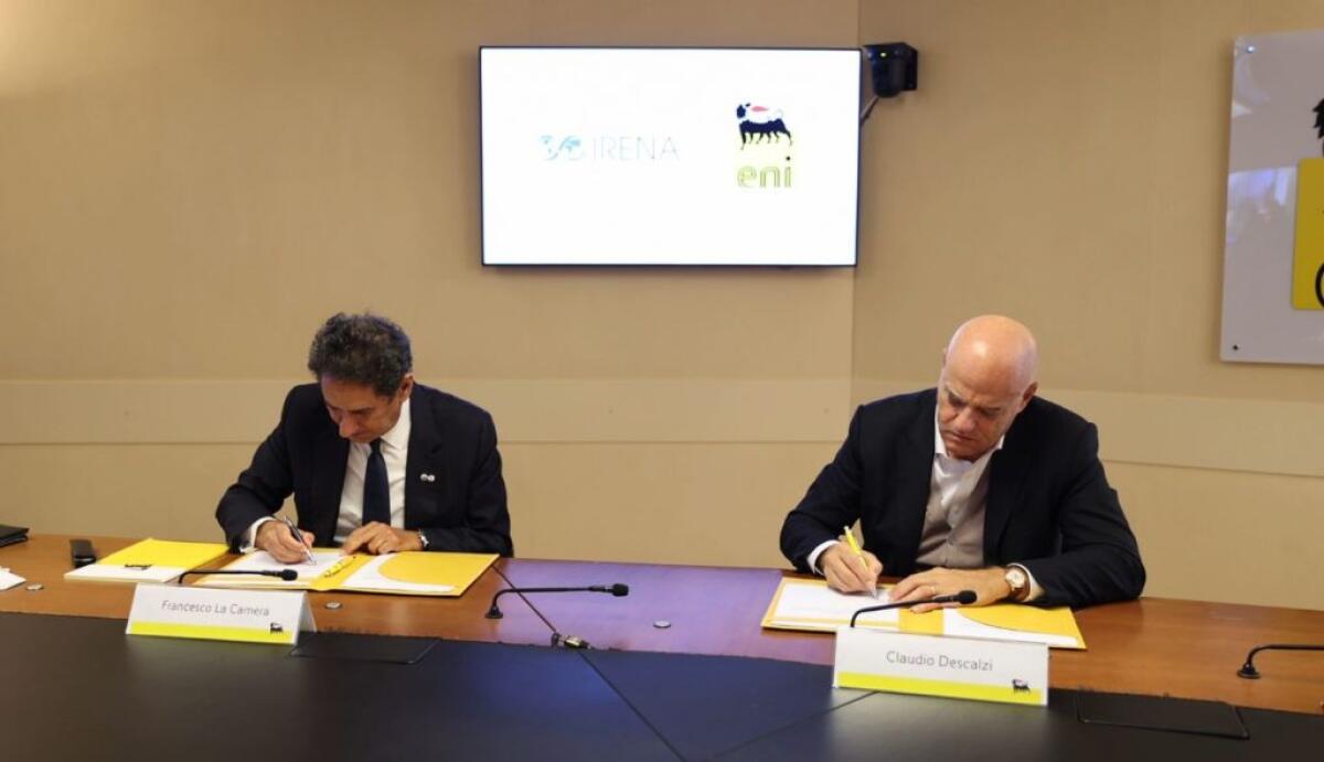 Transizione energetica, accordo tra ENI e Agenzia Energie Rinnovabili - 
