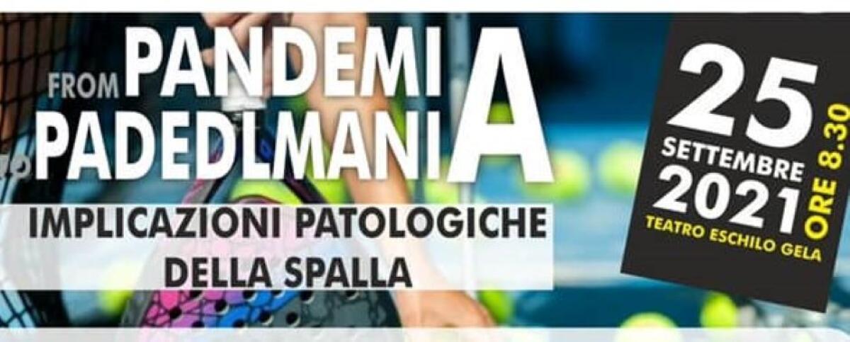 Specialisti della spalla a confronto in città...a partire dal padel - 