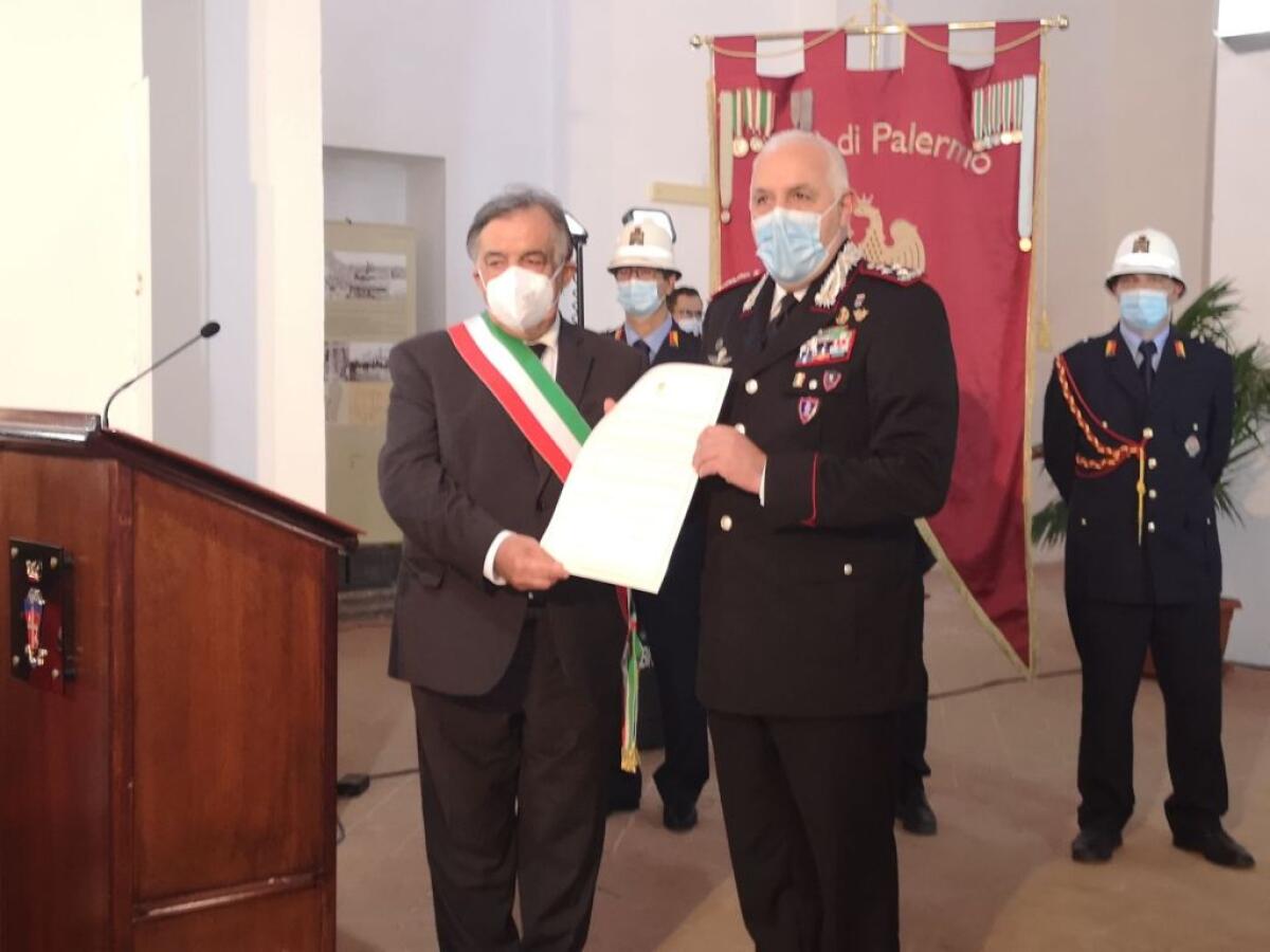 Palermo, Comune conferisce cittadinanza onoraria all’Arma dei Carabinieri - 