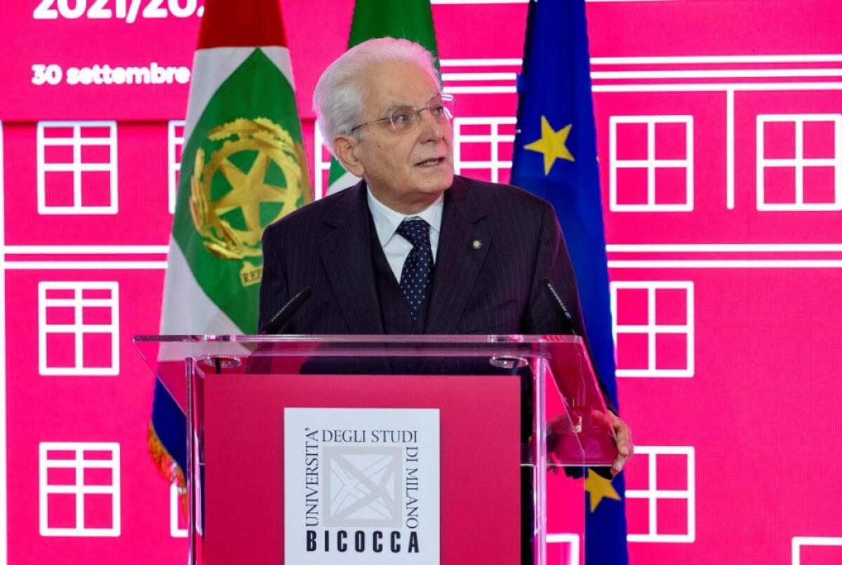 Mattarella “Questo è il momento di modernizzare il Paese” - 