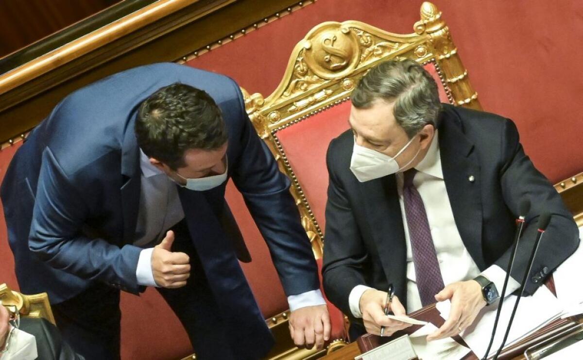 Draghi incontra Salvini “Confermato l’impegno a non aumentare le tasse” - 