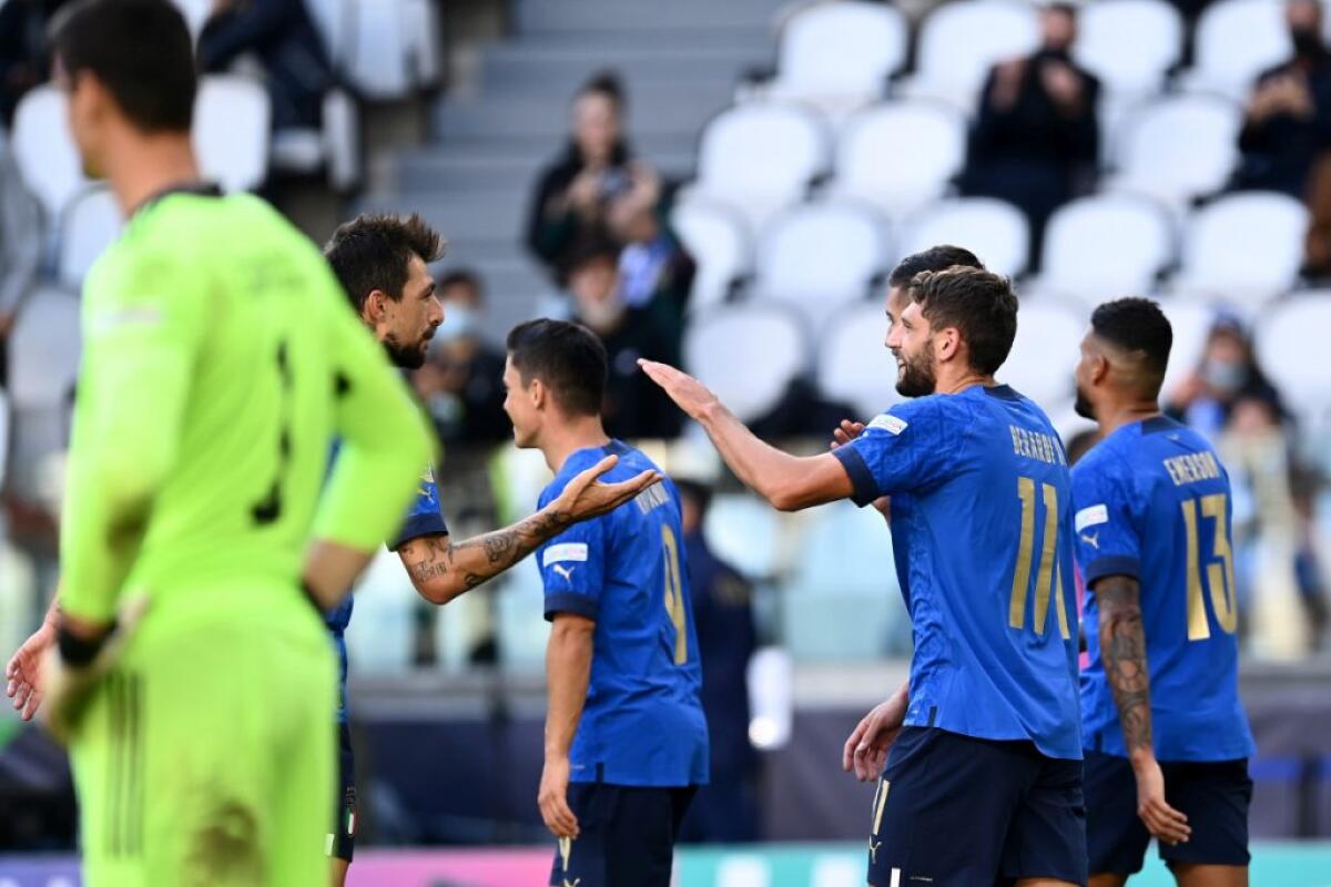 Nations League, l’Italia batte il Belgio 2-1 e chiude terza - 