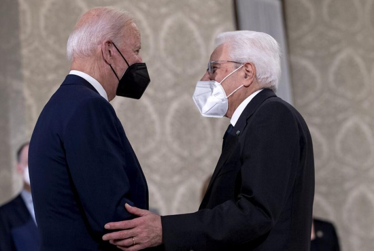 Mattarella incontra Biden, sul tavolo clima, pandemia e Ue - 