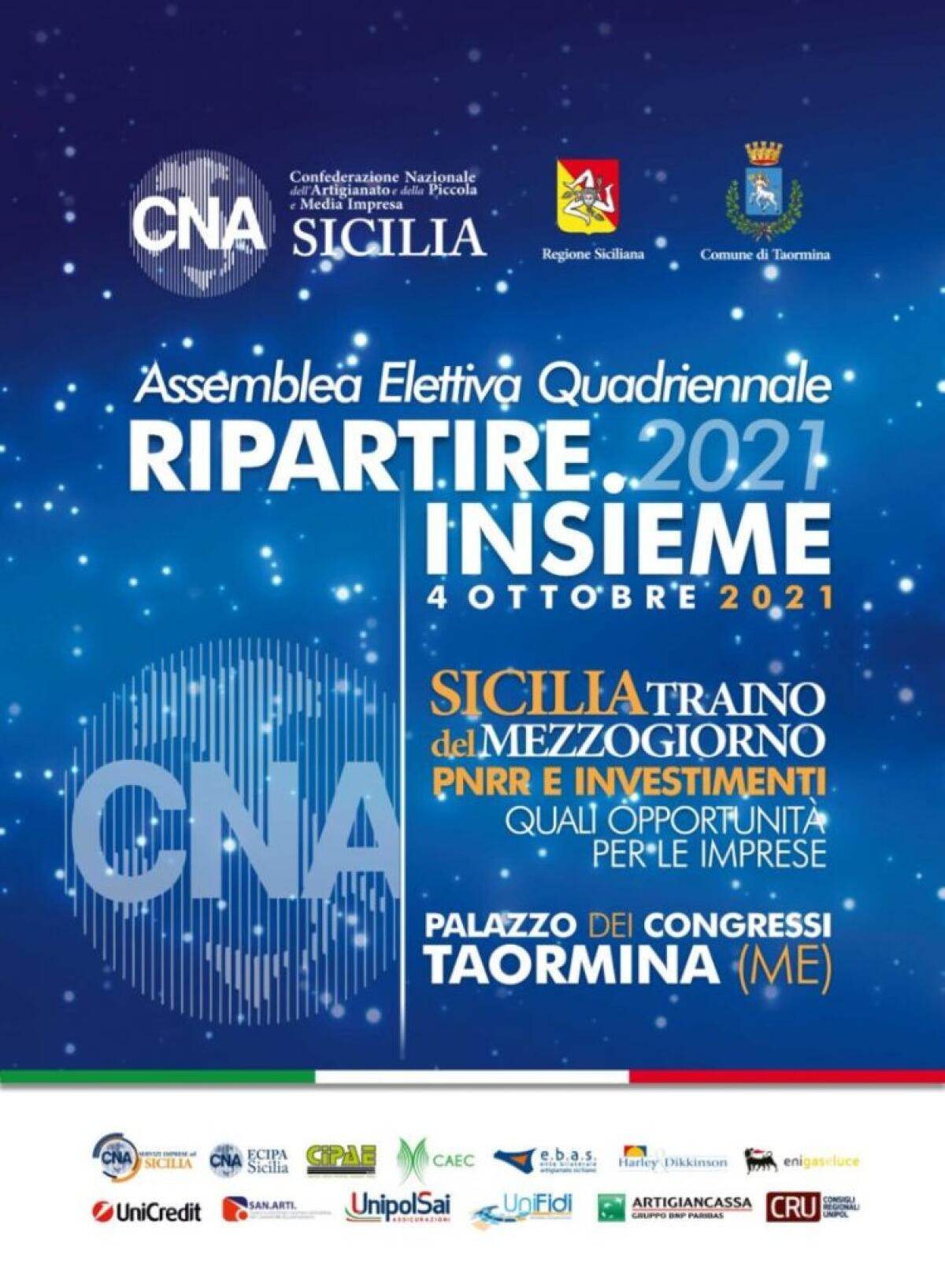 Sud e Pnrr, a Taormina assemblea elettiva Cna Sicilia - 