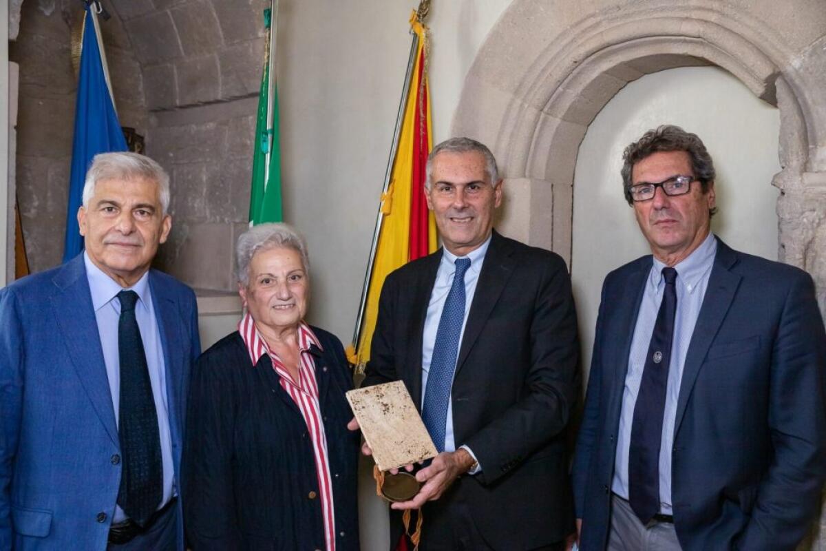 All’Università di Palermo donato un Diploma di laurea del 1846 - 
