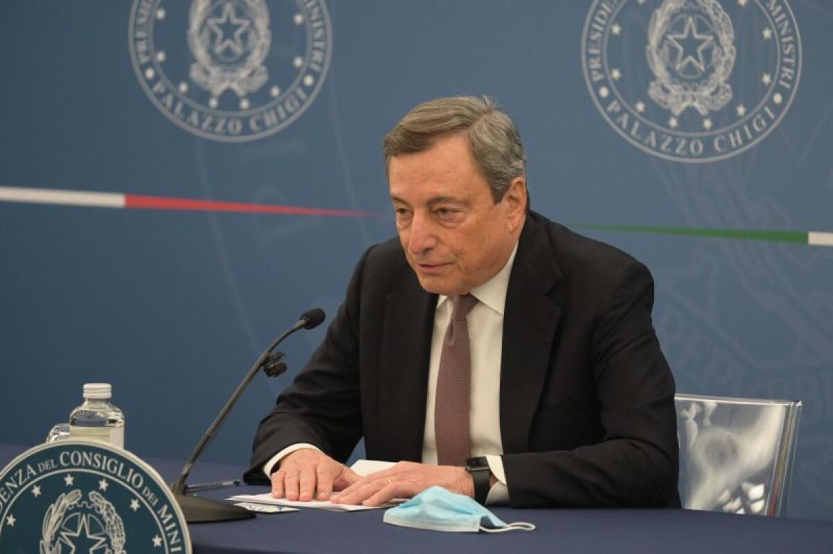Draghi “Disparità distribuzione vaccini inaccettabile” - 