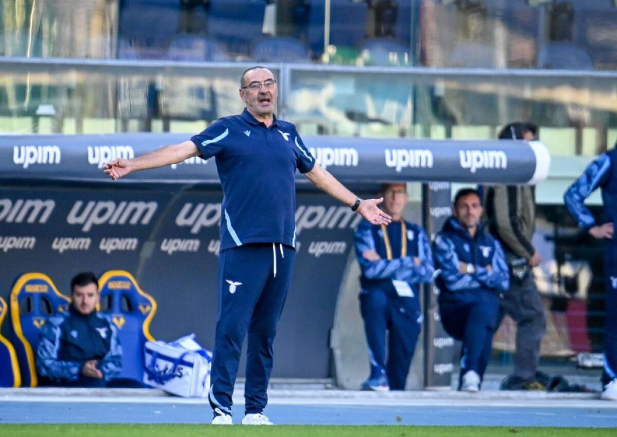 Sarri “Alti e bassi Lazio da un anno e mezzo” - 