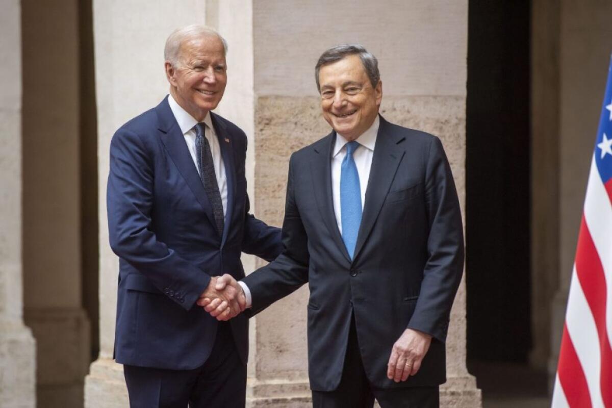 Biden a Draghi “Lavoro straordinario per una nuova economia” - 