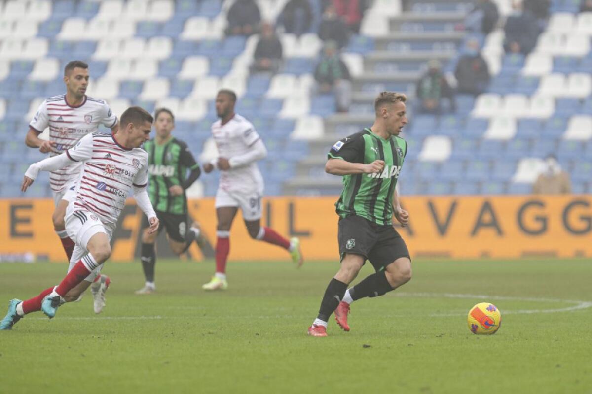 Gol ed emozioni nel lunch match, Sassuolo-Cagliari 2-2 - 