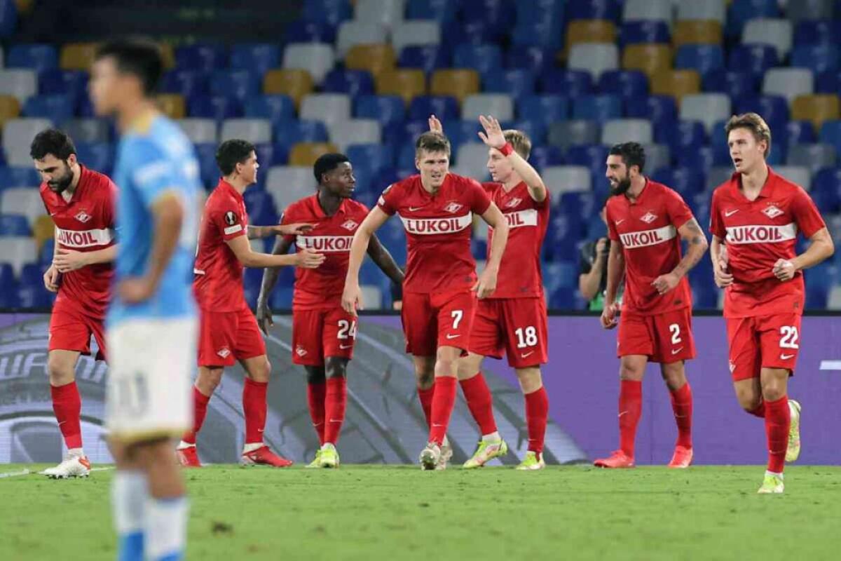 Il Napoli ko anche in Europa League, vince lo Spartak 2-1 - 