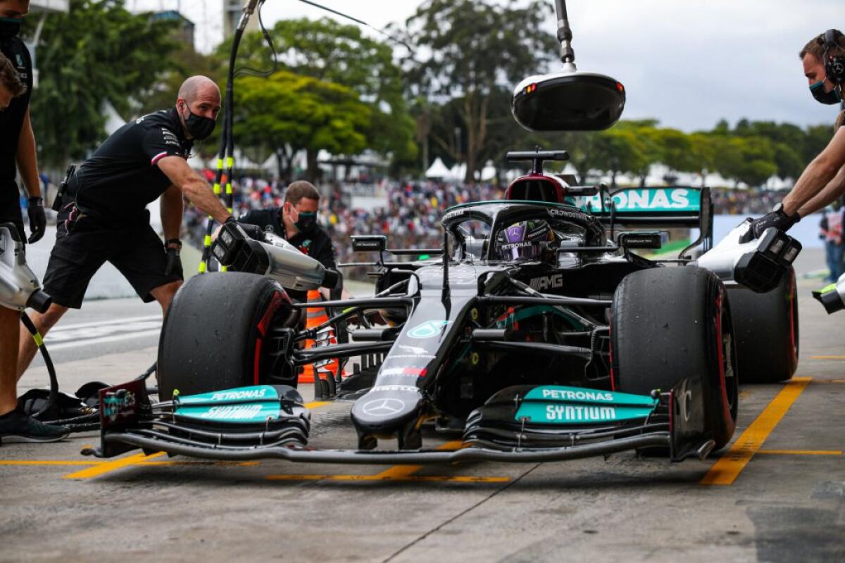 Pole Hamilton per la sprint qualifying del Gp Brasile - 