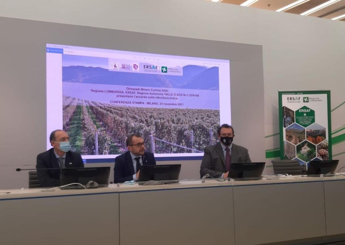 Agroalimentare, collaborazione Lombardia, Ersaf e Cervim su vini montani - 