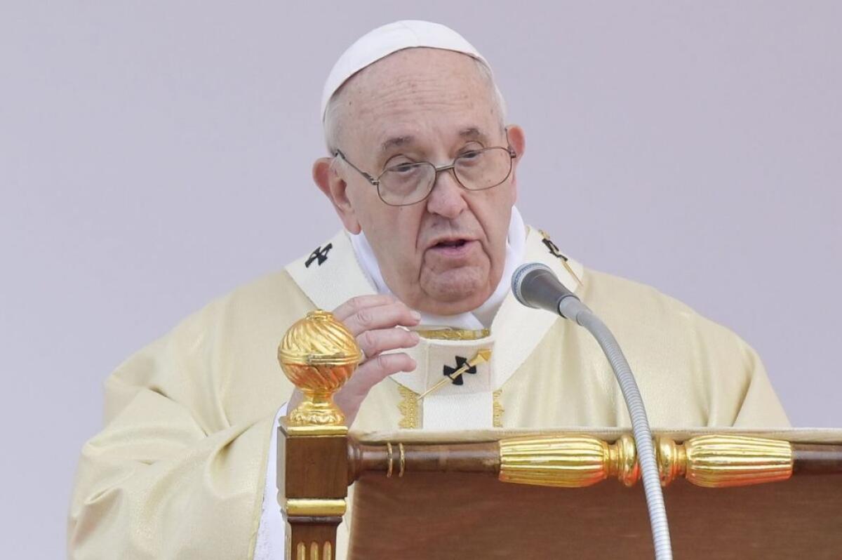 Papa “Scegliere parola di Gesù, non cose terrene” - 