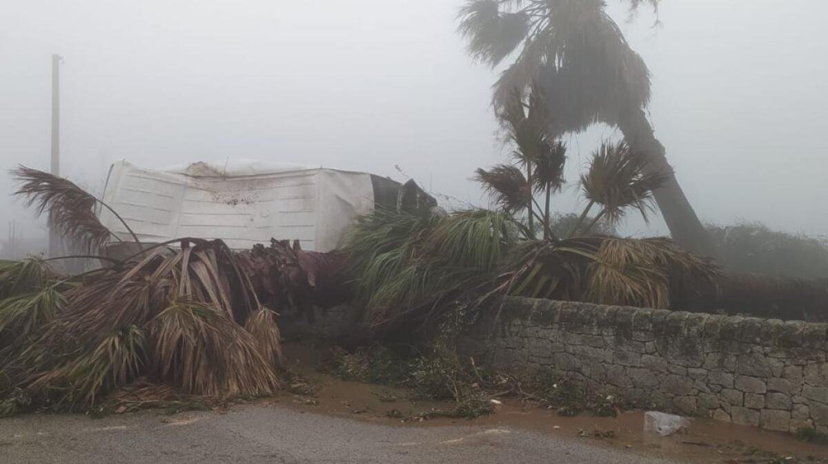 Tromba d’aria a Modica, un morto e due feriti. - 