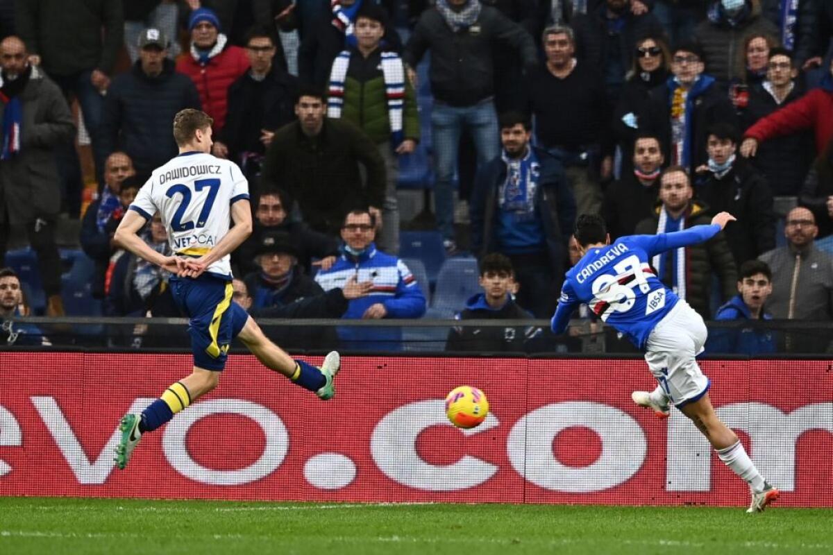 La Sampdoria vince 3-1 in rimonta sul Verona - 