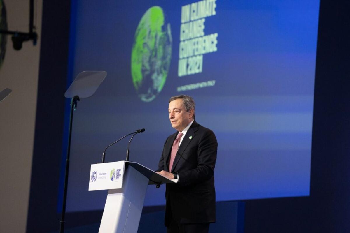 Cop26, Draghi: “Mi aspetto che vada più in là dei risultati del G20” - 