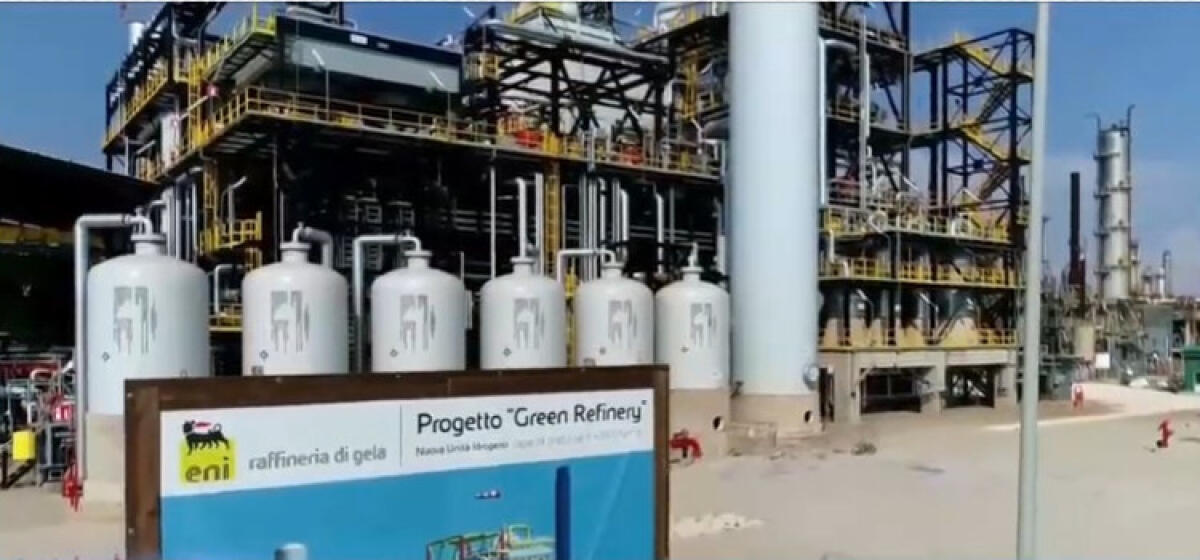 Intesa tra Eni e BF: accordo per lo sviluppo di prodotti agricoli per i biocarburanti - Gli impianti della bioraffineria