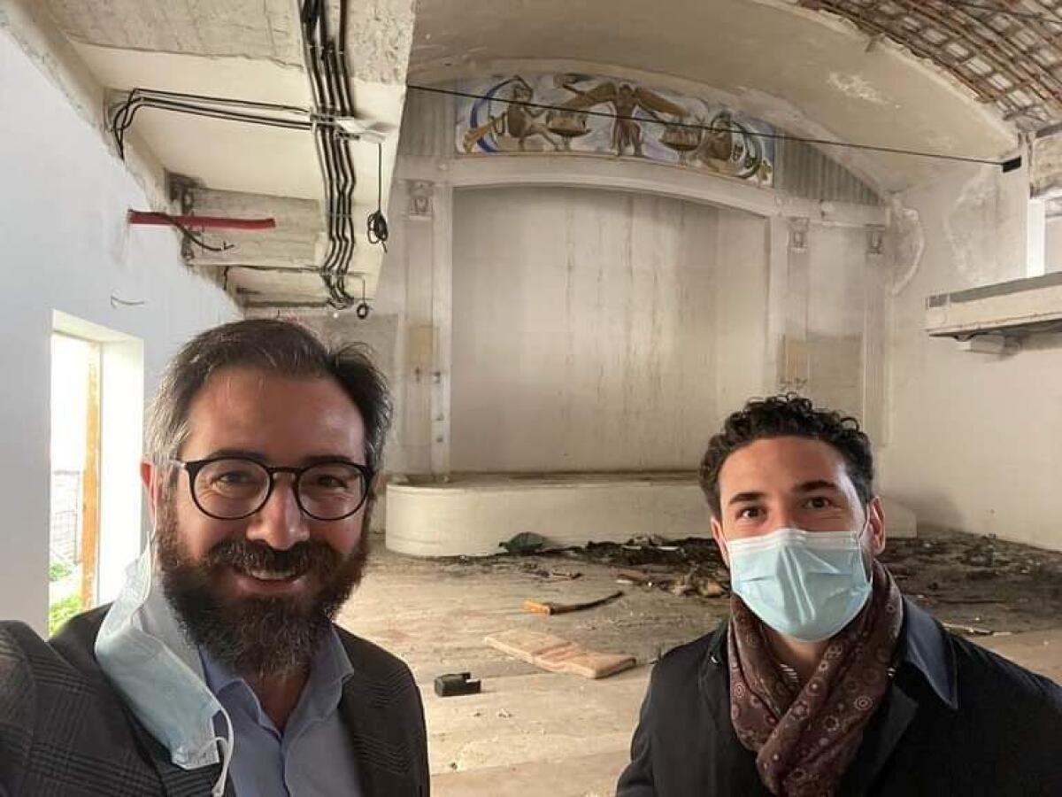 A Monreale ripartono i lavori al Cinema Imperia dopo nove anni -